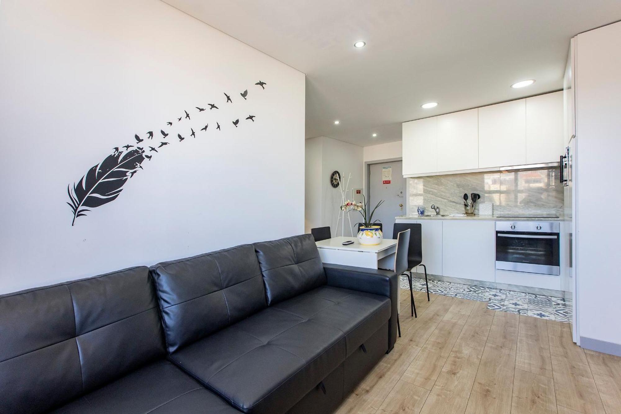 شقة 1Br Flat In Trindade W/ Ac By Metro Station بورتو المظهر الخارجي الصورة